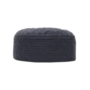 Black Plain Cap