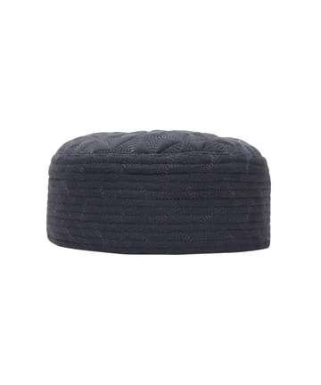 Black Plain Cap