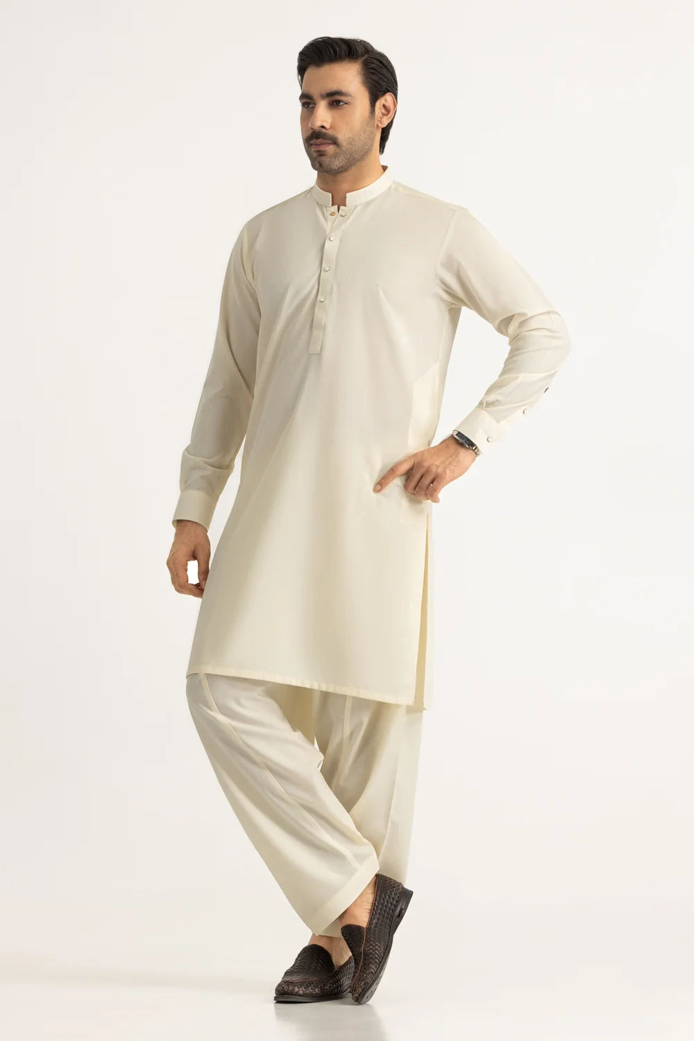 Regular Fit Embroidered Suits - Image 3
